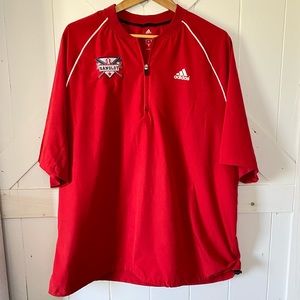 Adidas sandlot red short sleeve shirt